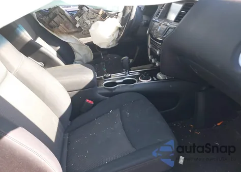 2017 Nissan Pathfinder Sv из США, поврежденный, VIN 5N1DR2MM1HC637954